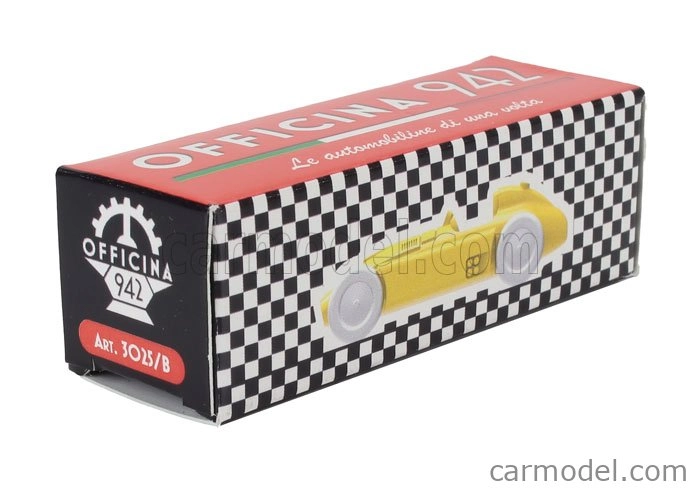 Officina-942 Ferrari F1  D50 1956 1:76 Žlutá