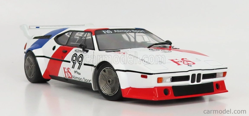 Werk83 BMW M1 Procar Team Bmw Motorsport N 99 Bmw M1 Procar Series 1979 Toine Hezemans 1:18 Biela červená modrá