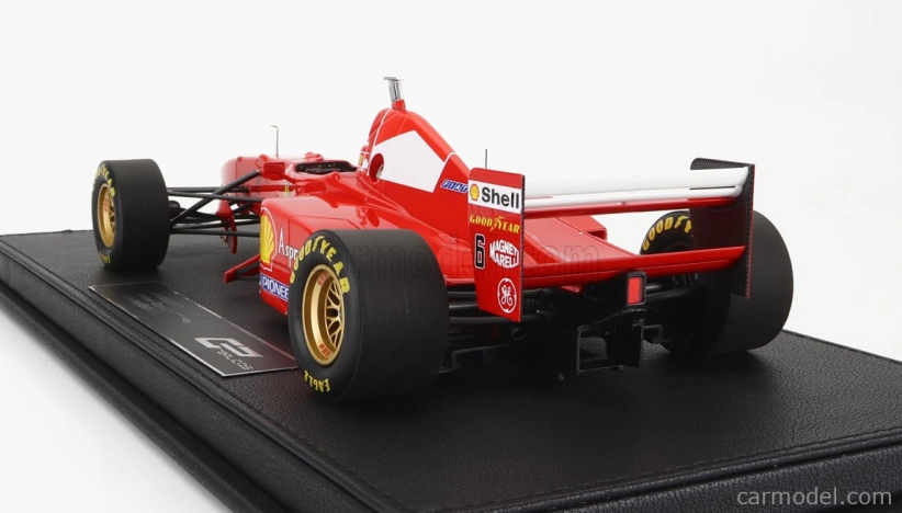 Repliky Ferrari F1 F310b Team Scuderia Ferrari Marlboro N 6 Canada Gp 1997 Eddie Irvine - Con Vetrina - s vitrínou 1:18 červená biela