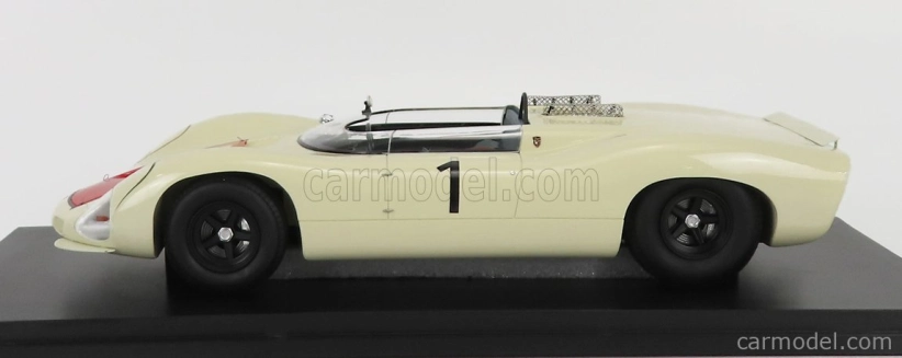 Matrix scale models Porsche 910-8 Bergspider N 1 1967 1:18 Bílá Červená