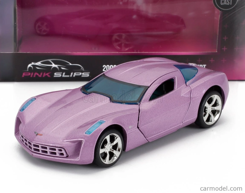 Jada Chevrolet Corvette Stingray Concept Coupe 2009 1:32 Pink Met