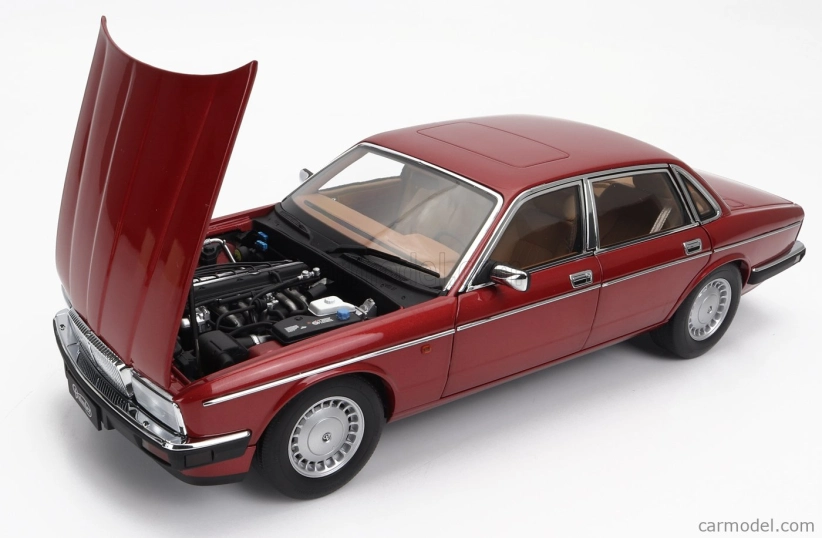 Almost-real Jaguar Daimler Xj6 (xj40) 1986 1:18 Flamenco Red