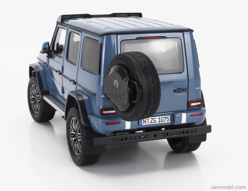 Nzg Mercedes benz G-class G63 4x4 Amg 2023 1:18 Vintage Blue
