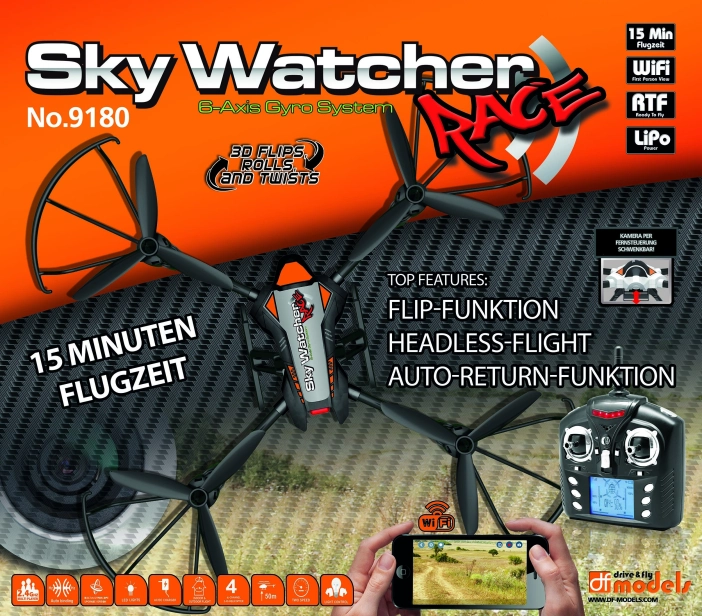 Dron Sky Watcher Race