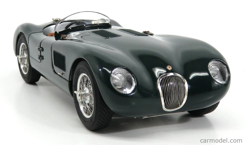 Cmc Jaguar C-type Spider Street Version 1952 1:18 British Racing Green