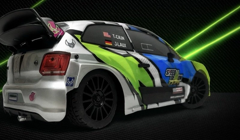 Absima Rally Car Speed Demon 1:12 4WD RTR Brushless žluto-modrý