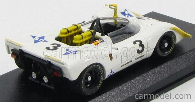 Najlepší model Porsche 908/2 N 3 Jarama 1970 Wisell - Bagration 1:43 Bielo-žltá