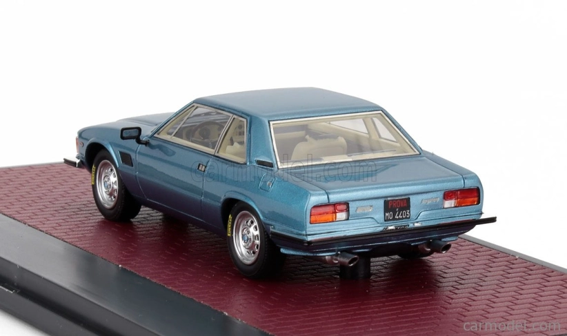 Matrix scale models De tomaso Longchamp 1972 1:43 Blue Met