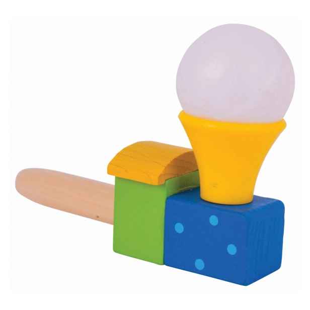 Bigjigs Toys Fúkacia lokomotíva s balónikom 1 kus