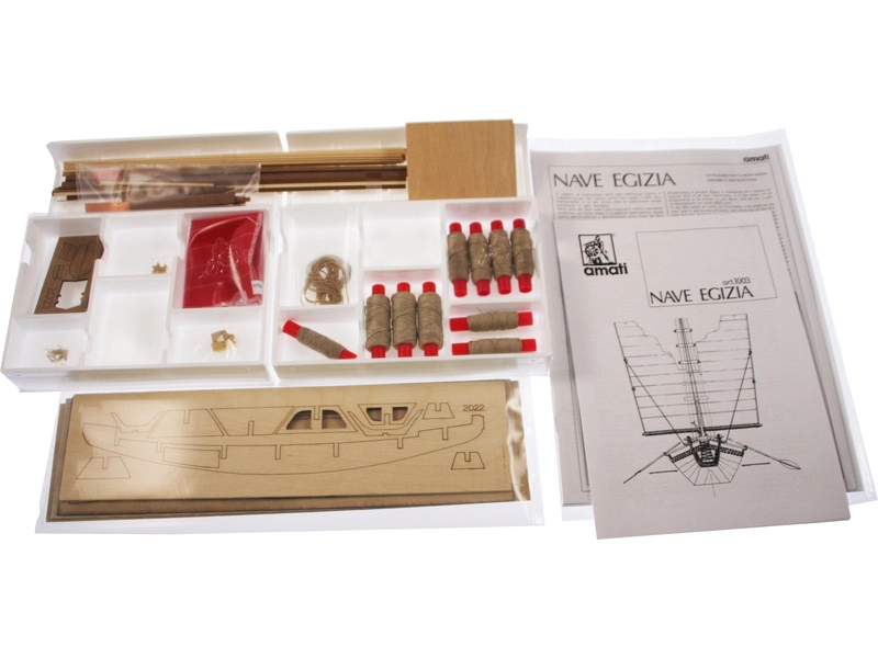 AMATI Navae Egizia egyptská loď 1:50 kit
