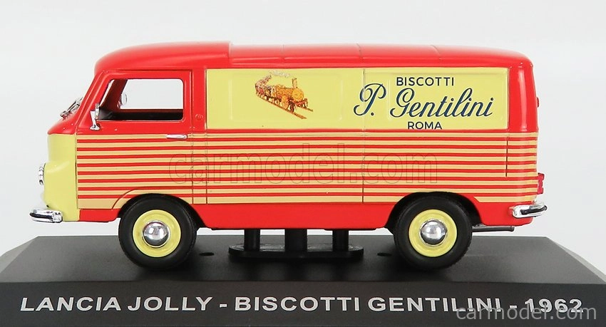 Edicola Lancia Jolly Van Biscotti Gentilini 1962 1:43 Oranžová žltá