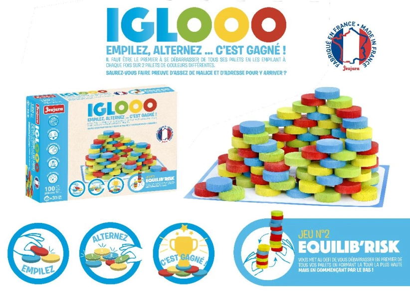 Jeujura IGLOOO 100 kusov