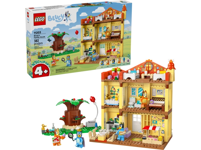 LEGO Bluey - Bluey a jej rodinný dom