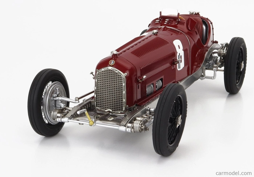 Cmc Alfa romeo F1 P3 N 8 Winner Italy Gp 1932 Tazio Nuvolari 1:18 Red