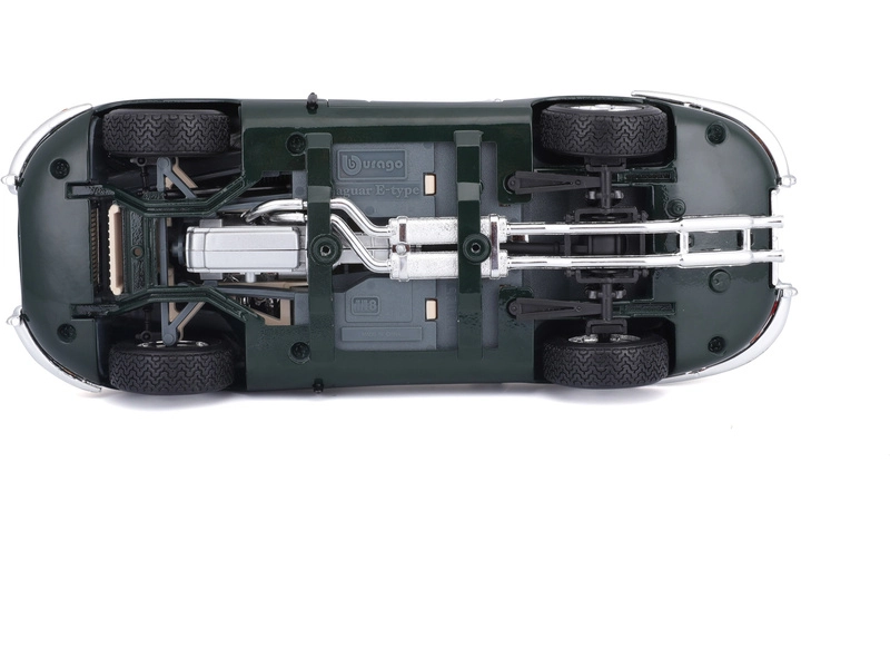 Bburago Jaguar E-type Cabriolet 1:18 zelená