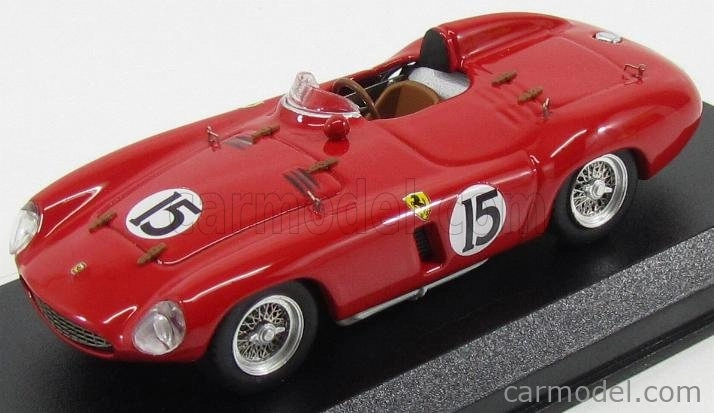 Umelecký model Ferrari 750 Monza N 15 Winner Tourist Trophy 1954 Podvozok #0440 Hawthorn - Trintignant 1:43 Červená
