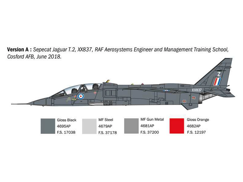 Italeri Jaguar T.2 R.A.F. Trainer (1:72)