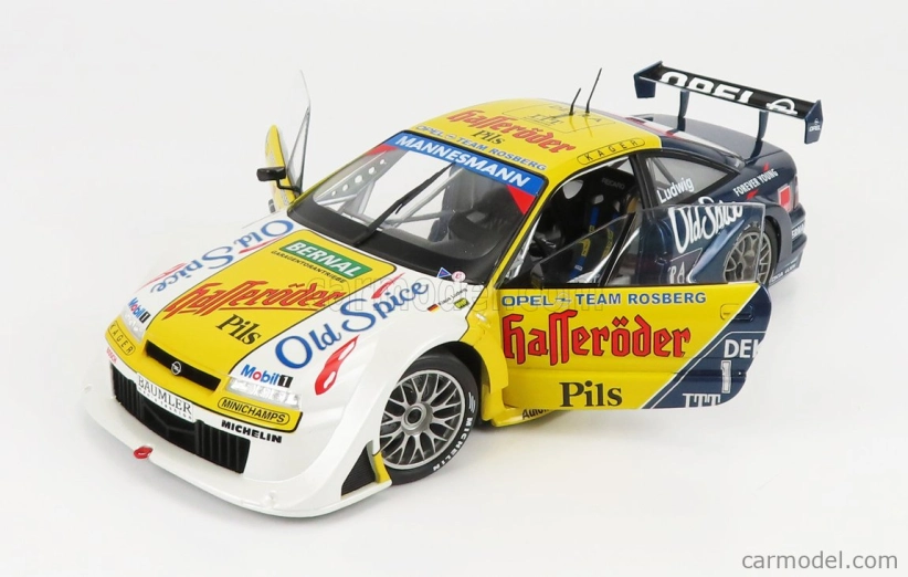 Werk83 Opel Calibra V6 4x4 Team Rosberg N 1 Winner Race 1+2 Hockenheim Dtm Itc 1995 Klaus Ludwig 1:18 Žlutá Modrá Bílá