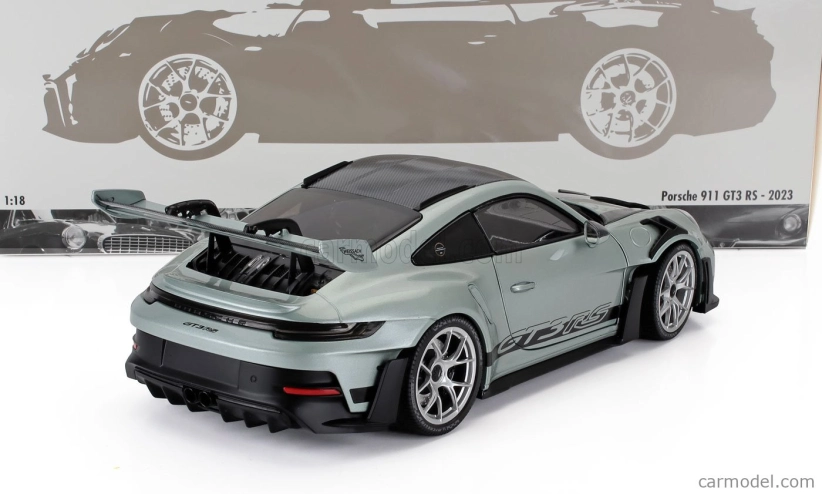 Minichamps Porsche 911 992 Gt3 Rs Coupe 2023 1:18 Silver