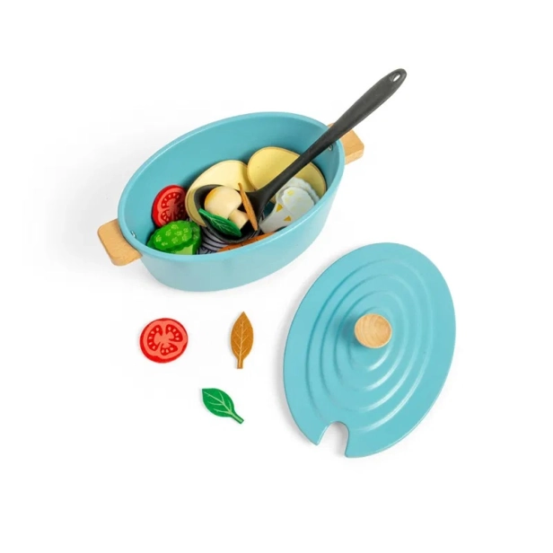 Bigjigs Toys Misa na pečenie so zeleninou