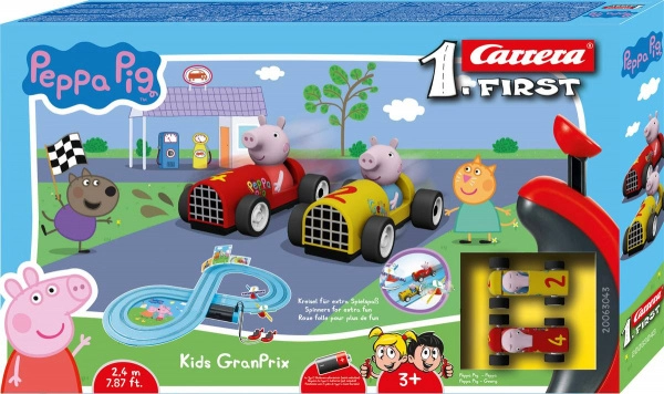 Autodráha Carrera FIRST – 63043 Prasiatko Peppa