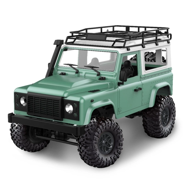 RC auto Land Rover Defender D90, zelená