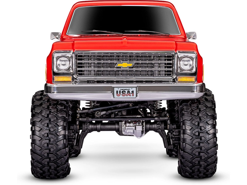 RC auto Traxxas TRX-4 Chevrolet K10 1979 TQi 1:10 RTR, červené