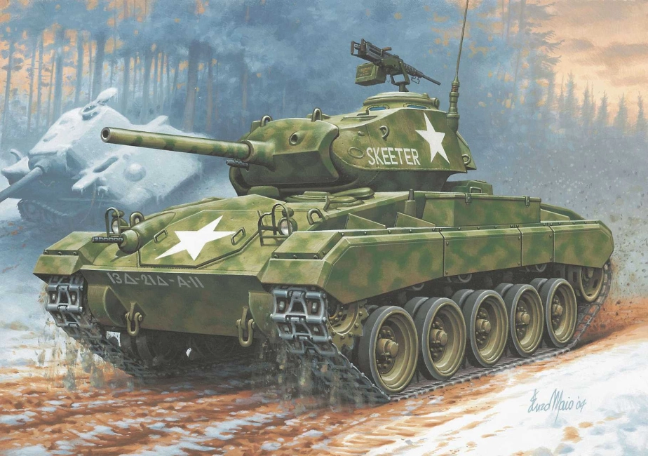Revell M24 Chaffee (1:76)