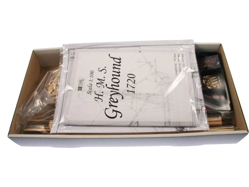 COREL H.M.S. Greyhound fregata 1720 1:100 kit