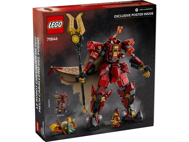 LEGO Ninjago - Robot ohnivý rytier