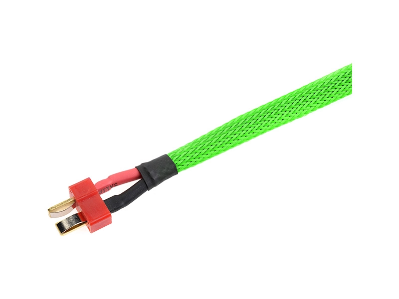 Ochranný káblový oplet 6 mm zelený (1 m)