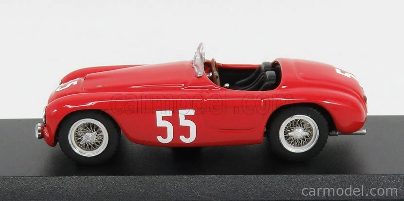 Art-model Ferrari 166mm Barchetta Ch.0010 2nd 6h Sebrinbg 1950 Kimberly - Lewis 1:43 Red