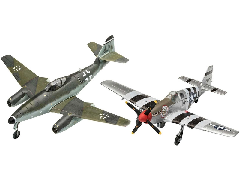Revell Messerschmitt Me262, North American P-51B (1:72) (súprava)