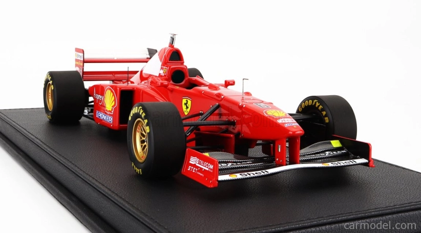 Repliky Ferrari F1 F310b Team Scuderia Ferrari Marlboro N 6 Canada Gp 1997 Eddie Irvine - Con Vetrina - s vitrínou 1:18 červená biela
