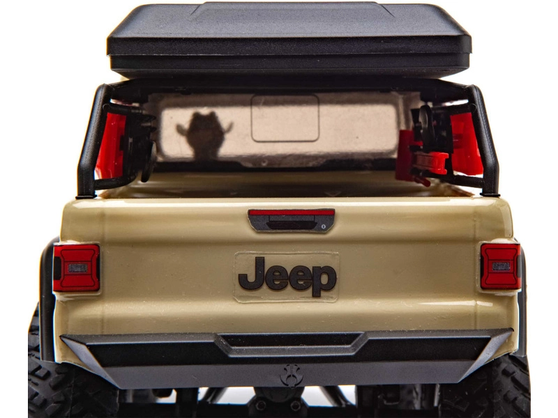 BAZAR – RC auto Axial SCX24 Jeep Gladiator 1:24 4WD RTR, krémová