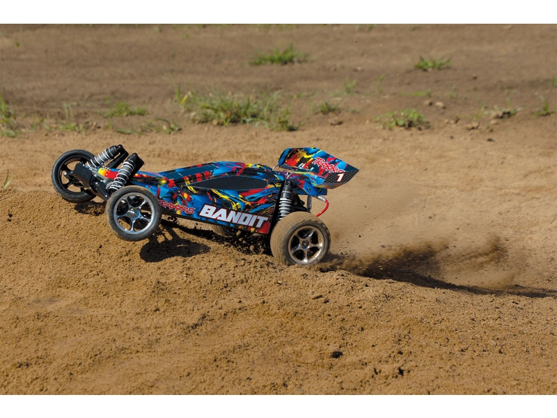 RC auto Traxxas Bandit 1:10, modrá