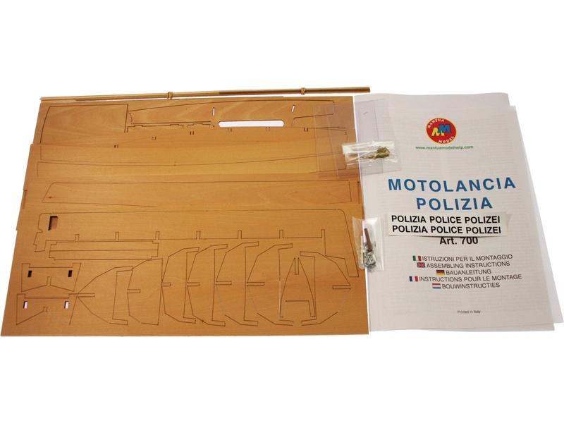Mantua Model Policejní člun 1:35 kit