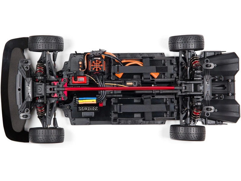 RC auto Arrma Infraction 6S BLX 1:7 RTR, stříbrná