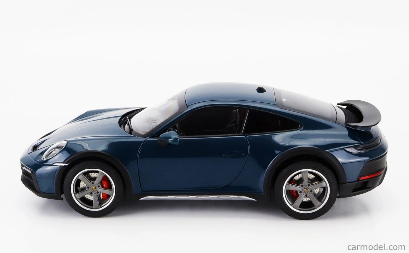Norev Porsche 911 992 Dakar Coupe 2023 1:18 Fjord Blue Green