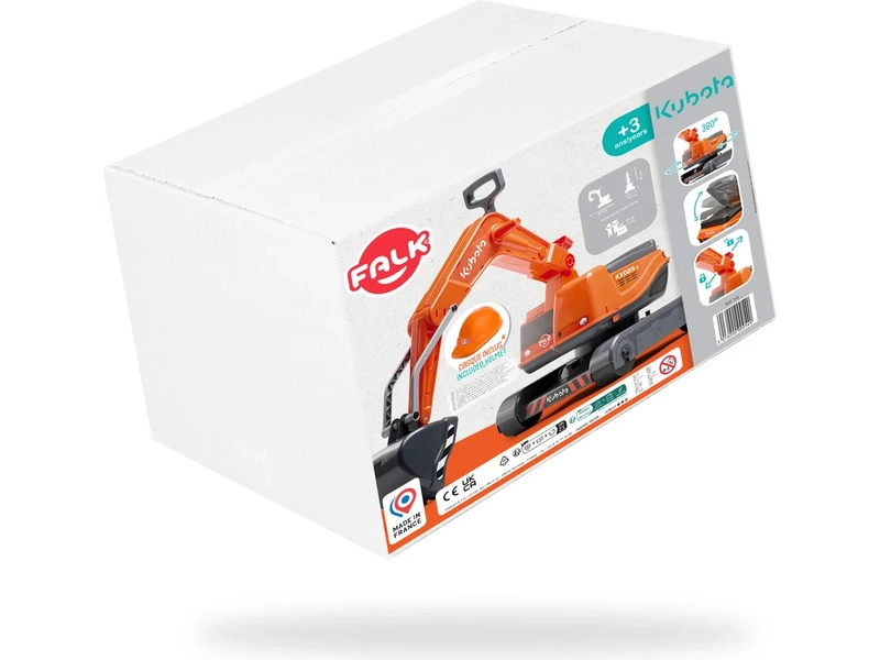 FALK - Dětské odrážedlo bagr Kubota