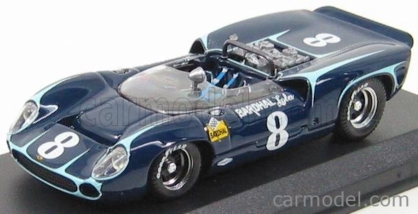 Najlepší model Lola T70 Spider N 8 Watkins-glen 1966 J.grant 1:43 Tmavomodrá