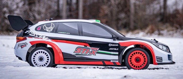 Absima On Road STi-X 1:10 4WD RTR + zdarma batéria NiMH 7,2 V 2000 mAh