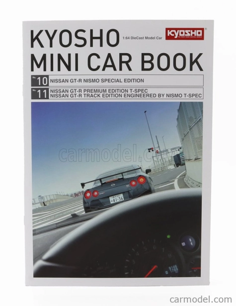 Kyosho Nissan Gt-r (r35) Nismo Coupe 2022 1:64 Modrá čierna