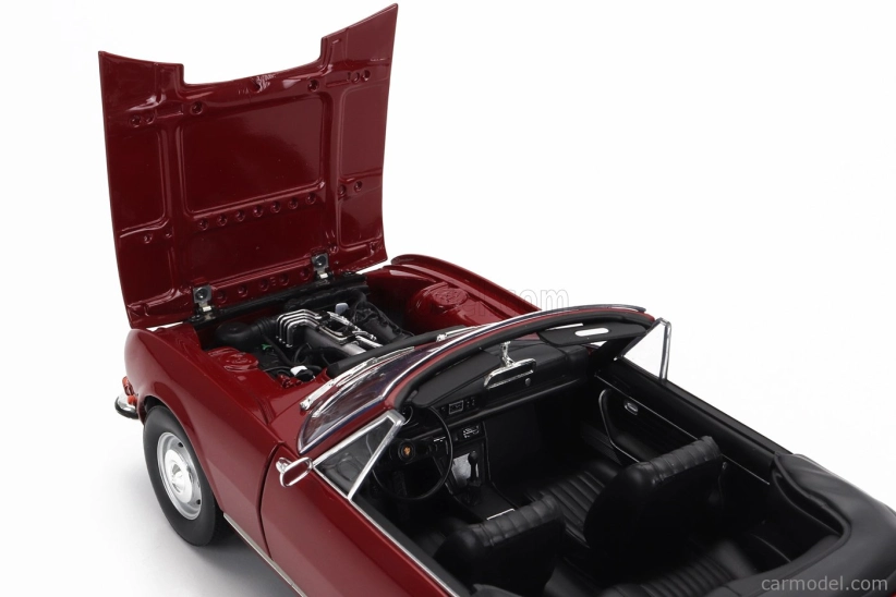 Norev Peugeot 504 Cabriolet 1969 1:18 Červená