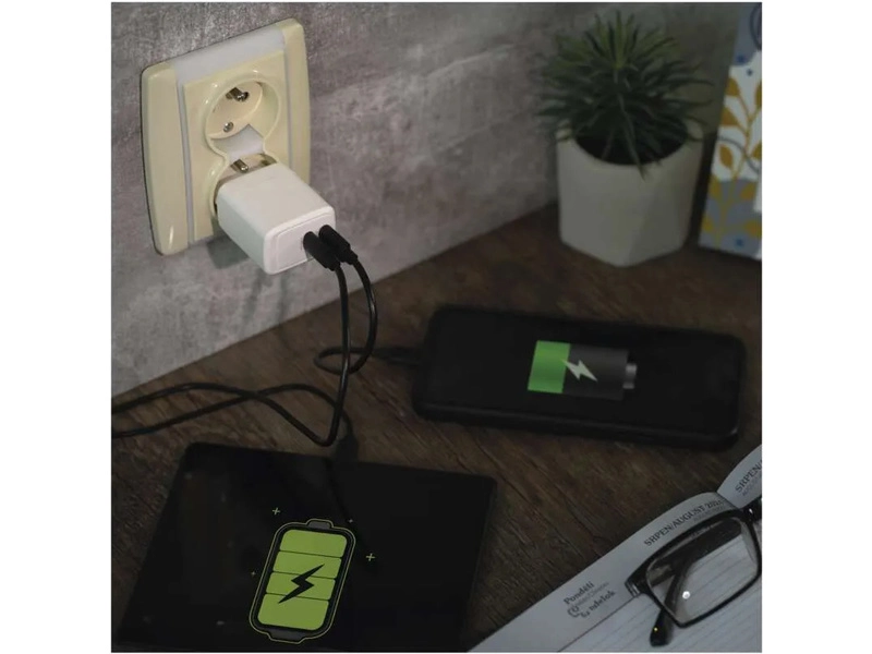 Napájací adaptér GaN PD 35W USB (napájanie)