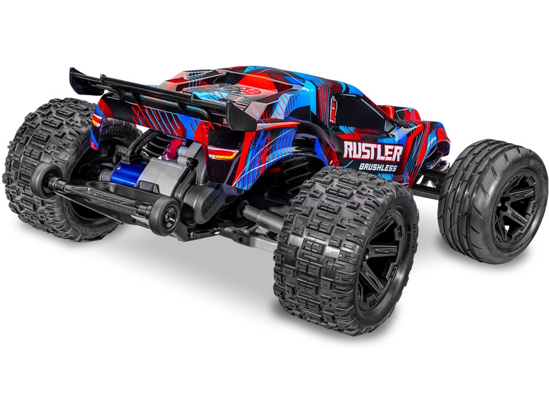 Traxxas Rustler 1:10 VX3 RTR červený
