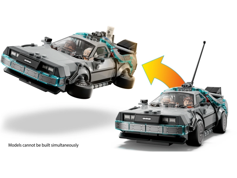 LEGO Speed Champions - Stroj času z filmu Návrat do budúcnosti