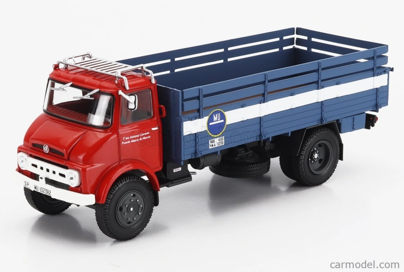 Edicola Ebro C700 Truck 2-assi 1964 1:43 červená modrá biela