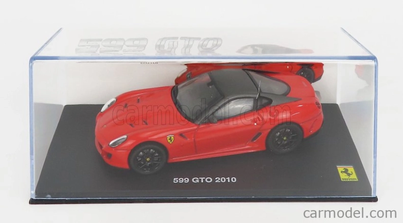 Edicola Ferrari 599 Gto 2010 1:43 Červená Matná Šedá Met
