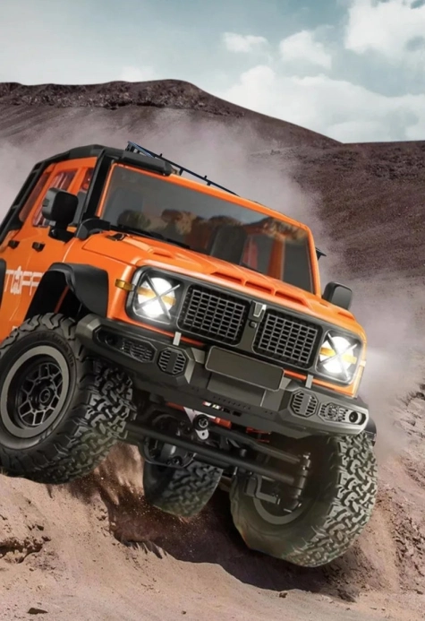 RC auto TopFire 300, oranžová